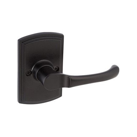 Delaney Hardware Italian Collection Artino Black Dummy Door Lever 365204